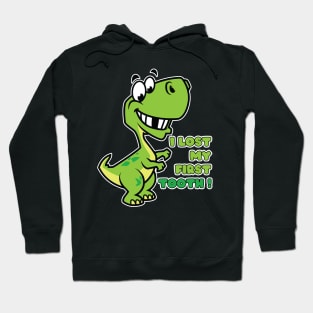 Kids I Lost My First Tooth - Cute Dinosaurs product Hoodie